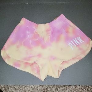 VS Pink Large VARSITY shorts.
